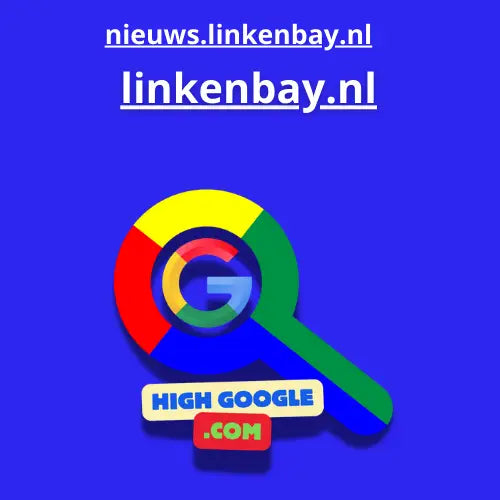 Google-thema vergrootglas op Backlink linkenbay voor zoekmachineoptimalisatie