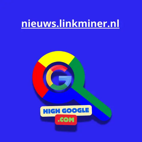 Google-thema vergrootglas voor Backlink LinkMiner SEO-analyse tool