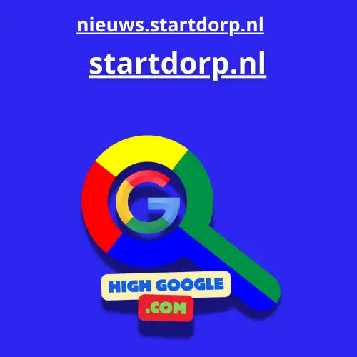Google zoekmagnifying glass op Backlink Startdorp voor SEO optimalisatie