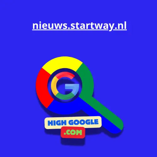 Google zoekmagnifying glass weergegeven op Backlink Startway product voor SEO optimalisatie