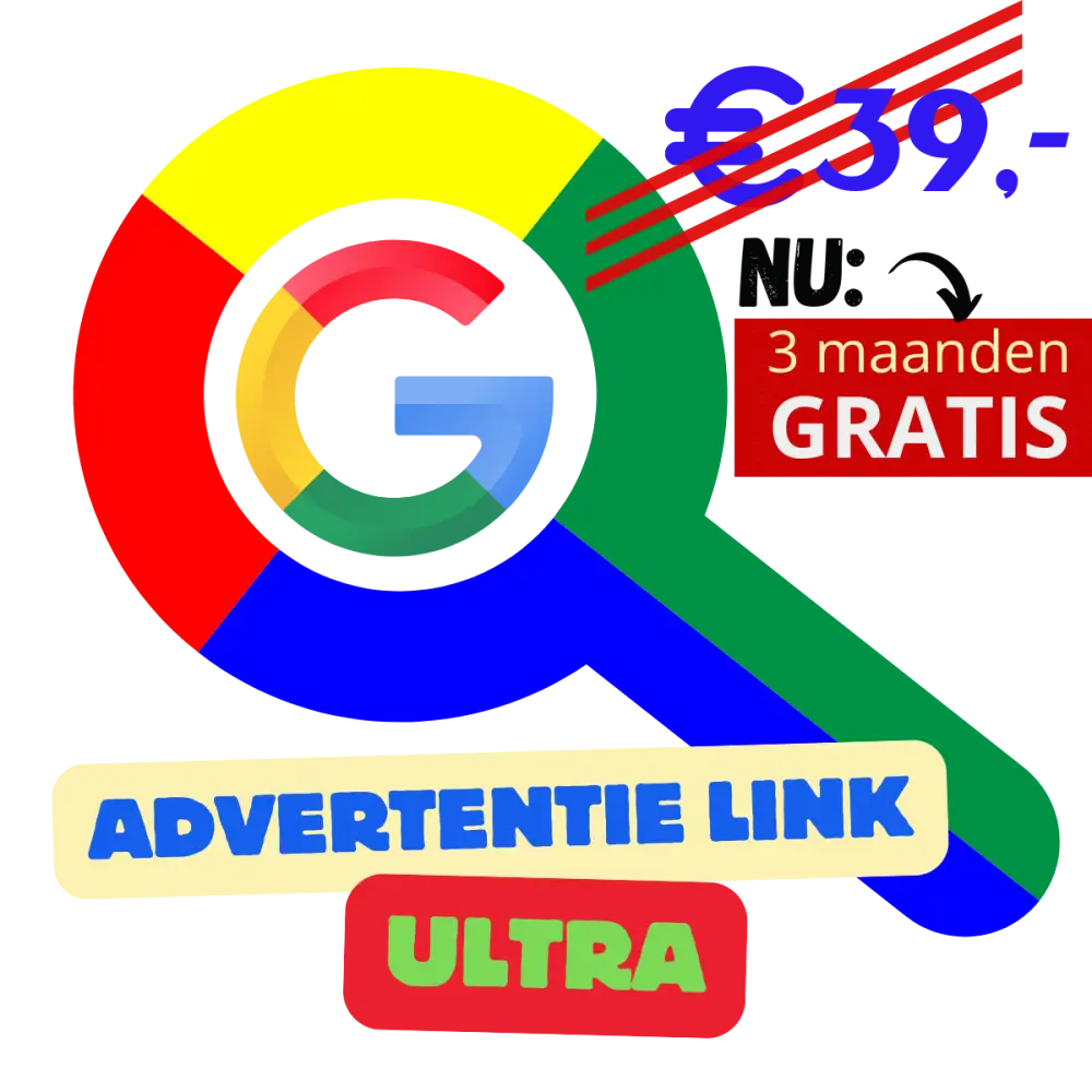 Google zoekadvertentie in Advertentie Link Ultra voor effectieve online marketing