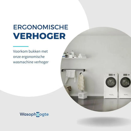 Verhoging Wasmachine Wit